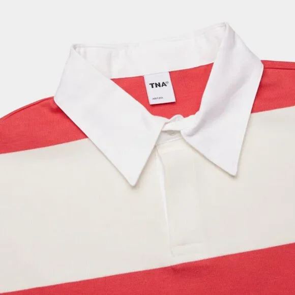 NWT Aritzia TNA Lomu Polo T-shirt XL - Picture 9 of 10